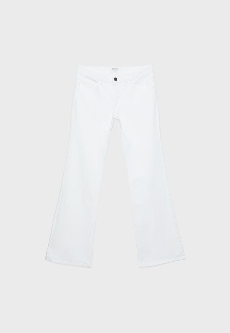 Jeans flare low waist.