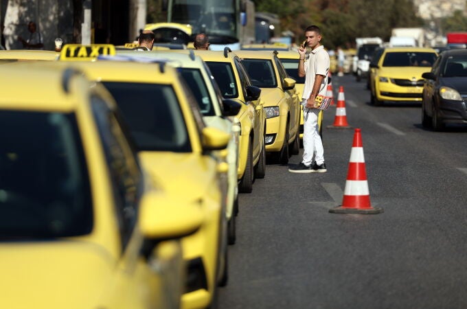 Athens Taxi Drivers 48-Hour Strike