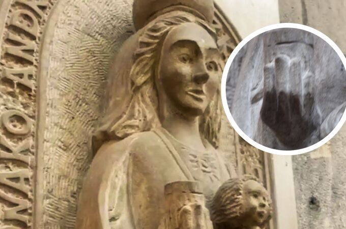 ¿Por qué hay en Bilbao una virgen con un vaso de vino en la mano?