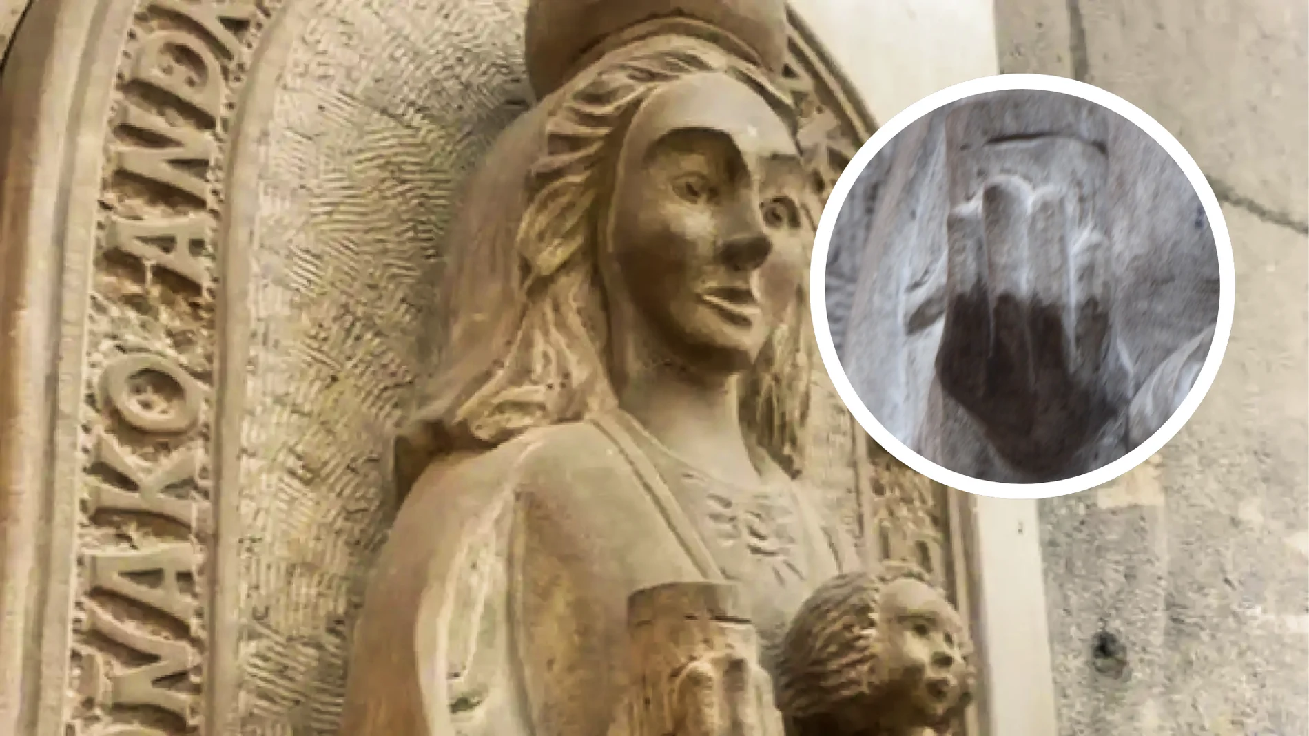 ¿Por qué hay en Bilbao una virgen con un vaso de vino en la mano?