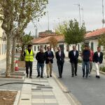 El alcalde de Salamanca, Carlos García Carbayo, visita las obras del barrio de "La Vega"