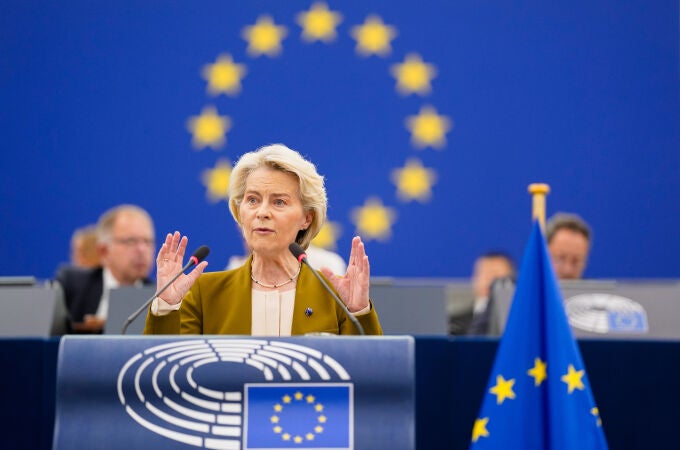 Von der Leyen dice que Europa está "en lucha" y alerta del riesgo de parálisis por divisiones internas