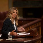 Yolanda Díaz en el Congreso de los Diputados. David Jar