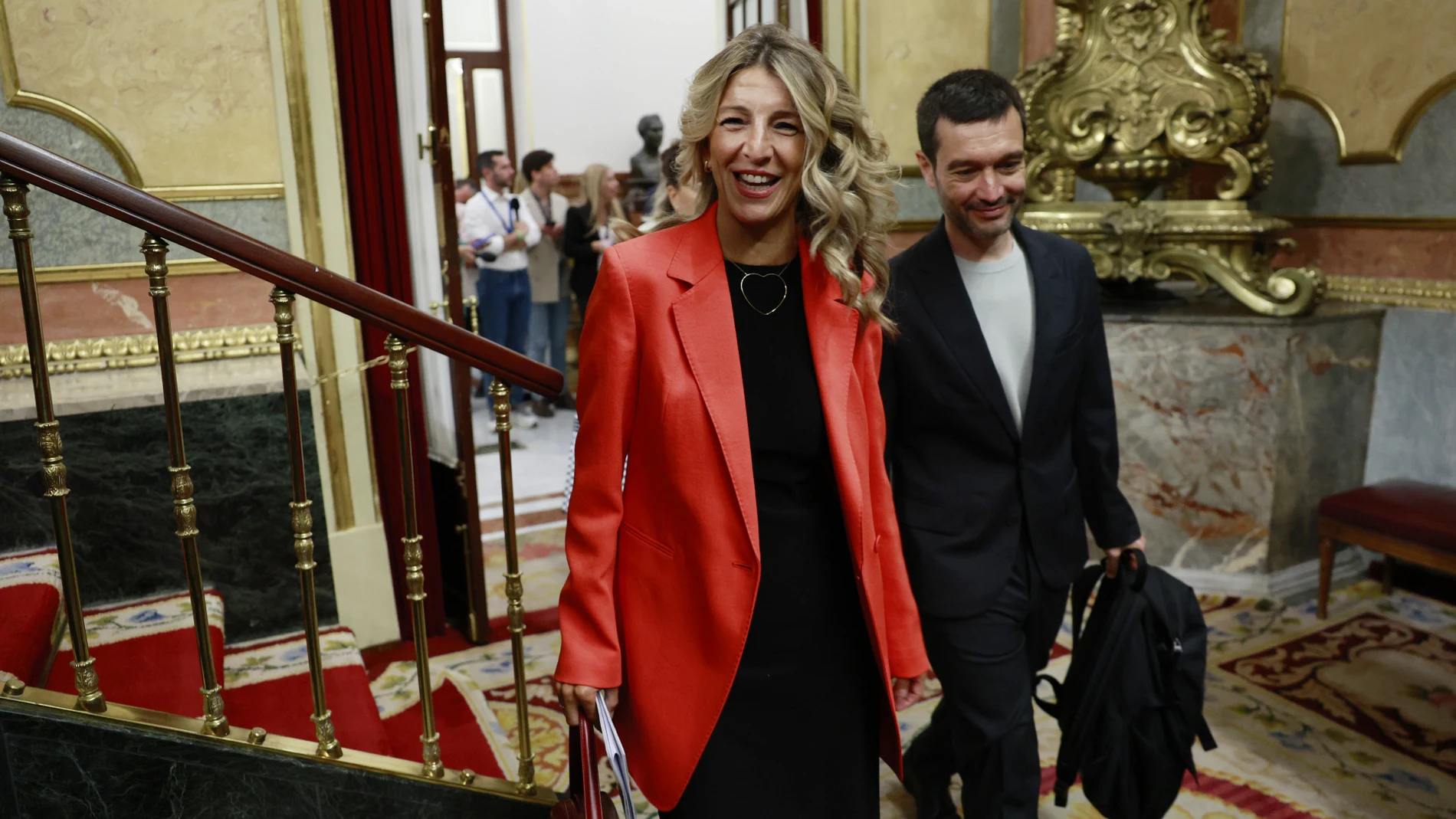 El look de Yolanda Díaz.