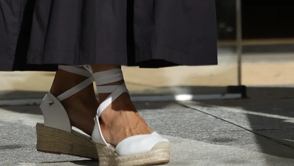 Las alpargatas de Letizia.