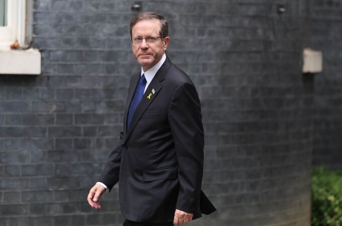 President of Israel Isaac Herzog visits London
