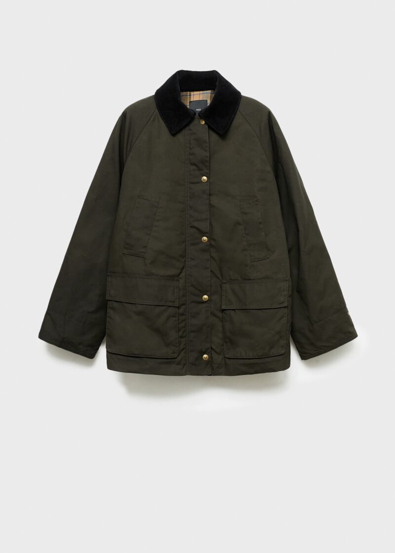 Chaqueta al estilo Barbour.