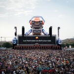 Escenario del Festival Love The Twenties, impulsado con combustible 100% renovable