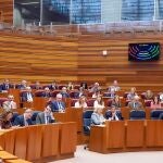 Votación de la PNL en la que se ha reprobado al consejero Suárez-Quiñones