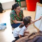 Alaia tiene 8 años y ha sido beneficiaria del Programa Impulso de Fundación Mutua y Feder