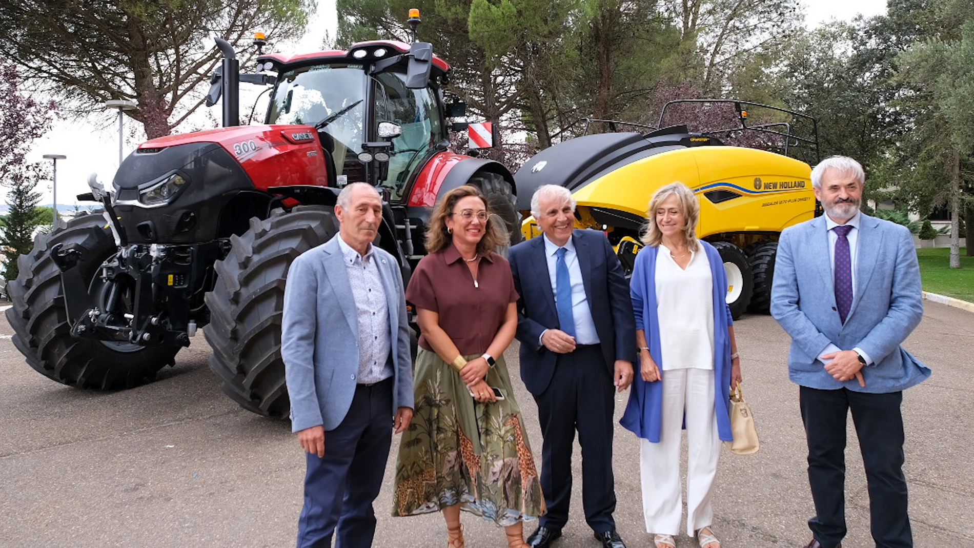 La consejera de Agricultura, Ganadería y Desarrollo Rural, María González Corral, durante la clausura del congreso ‘El futuro del cereal’ en Magaz de Pisuerga (Palencia)