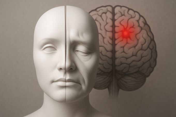 La causa de este tipo de parálisis facial condiciona su evolución
