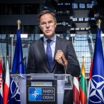 Rutte: La violación del espacio aéreo polaco por drones rusos no es un incidente aislado
