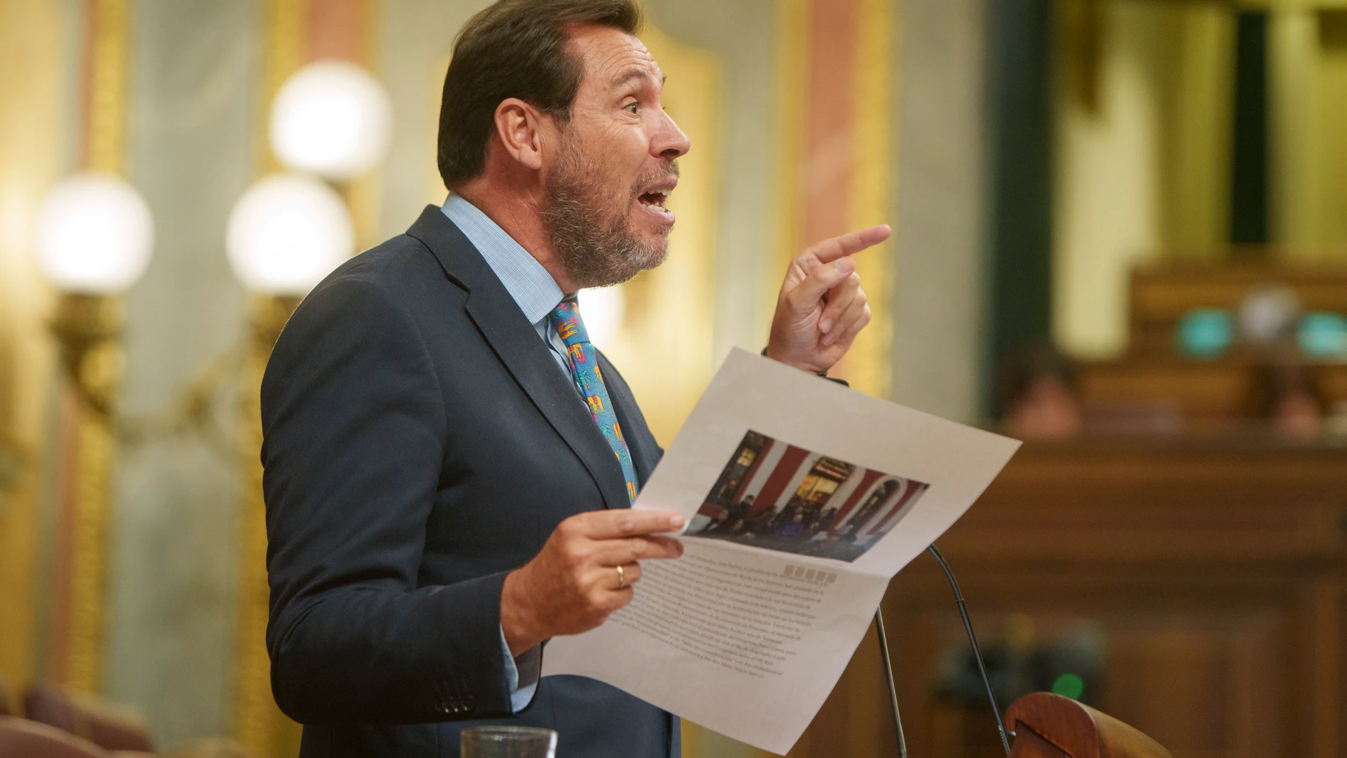 Oscar Puente en el Congreso de los Diputados