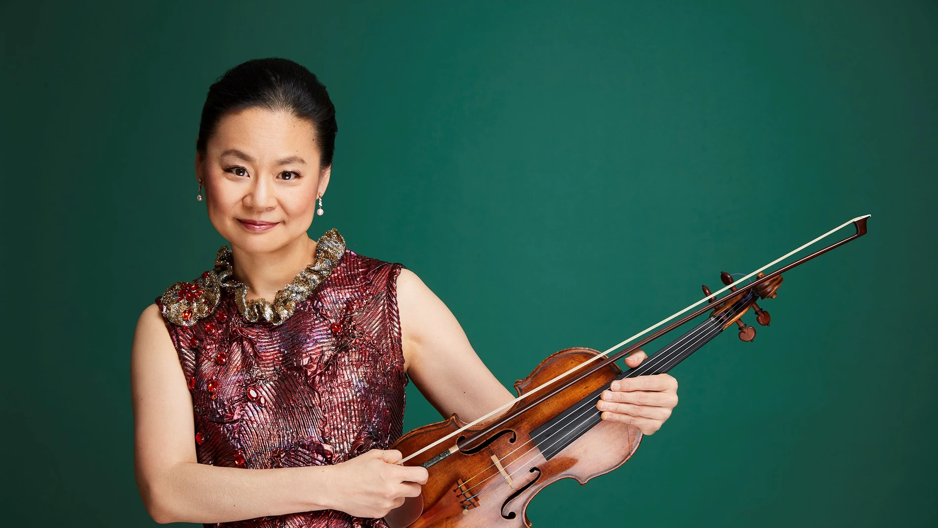 La violinista Midori