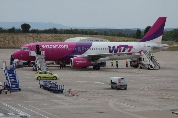 Un avión de Wizz Air