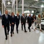 El alcalde de Valladolid, Jesús Julio Carnero; el delegado del Gobierno en Castilla y León, Nicanor Sen; el presidente de la Diputación Provincial, Conrado Íscar; la directora general de Comercio de la Junta, María Pettit, y el presidente del Comité Ejecutivo Feria de Valladolid, Víctor Caramanzana, inauguran el evento ‘Feria, tu espacio de ocio y compras’