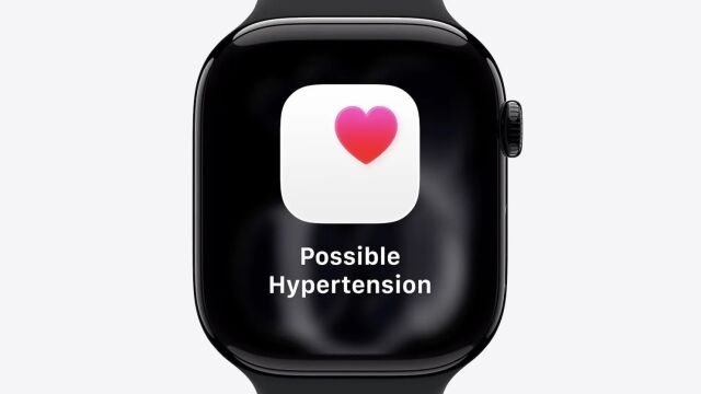 Nuevas notificaciones de hipertensión del Apple Watch