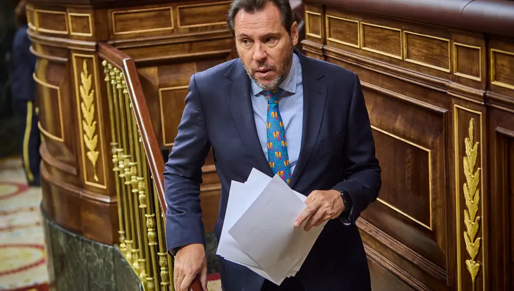 Oscar Puente. Sesión de control al Gobierno en el Congreso de los Diputados. Comparecen el presidente del Gob