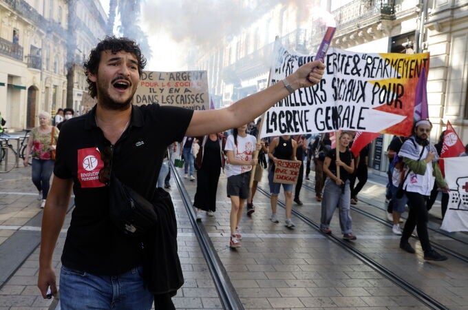 Las protestas de "Bloquearlo todo" recorren Francia