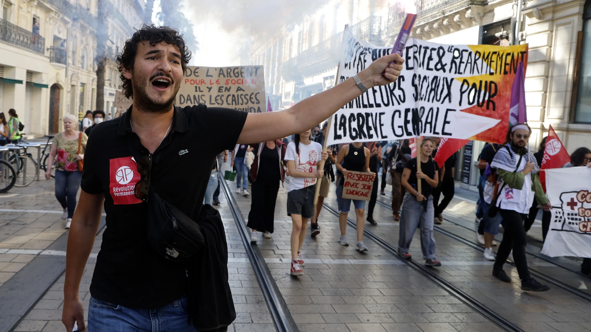 Las protestas de "Bloquearlo todo" recorren Francia