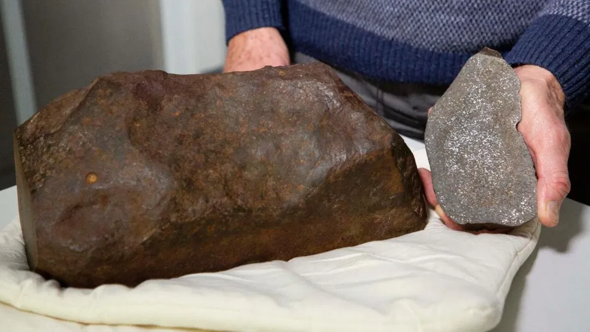 Se llevó a casa una roca pensando que era oro, pero era algo mucho más valioso
