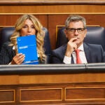Yolanda Díaz y Bolaños en el Congreso de los Diputados. David Jar