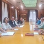 Junta de Gobierno de la Diputación de Zamora, presidida por Javier Faúndez
