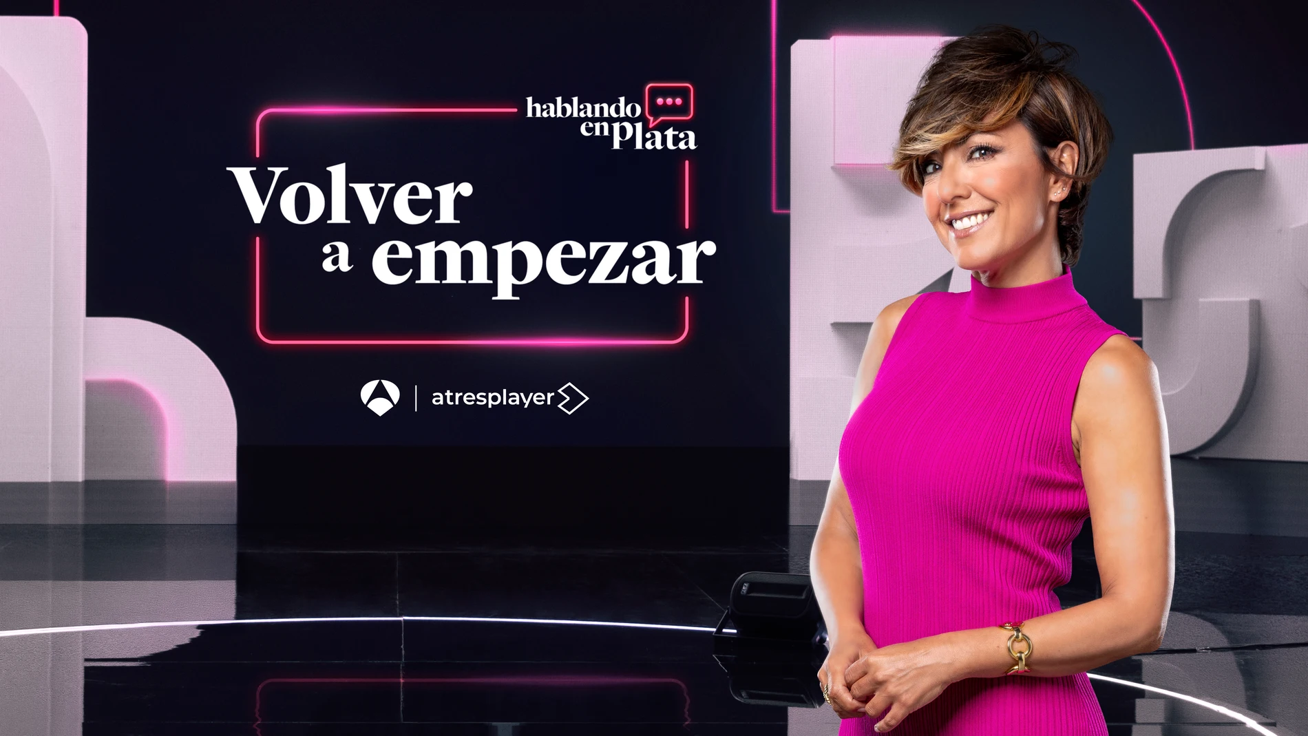 Sonsoles Ónega presenta ‘Volver a empezar’, el nuevo especial de Antena 3 dentro de la iniciativa ‘Hablando en Plata’
