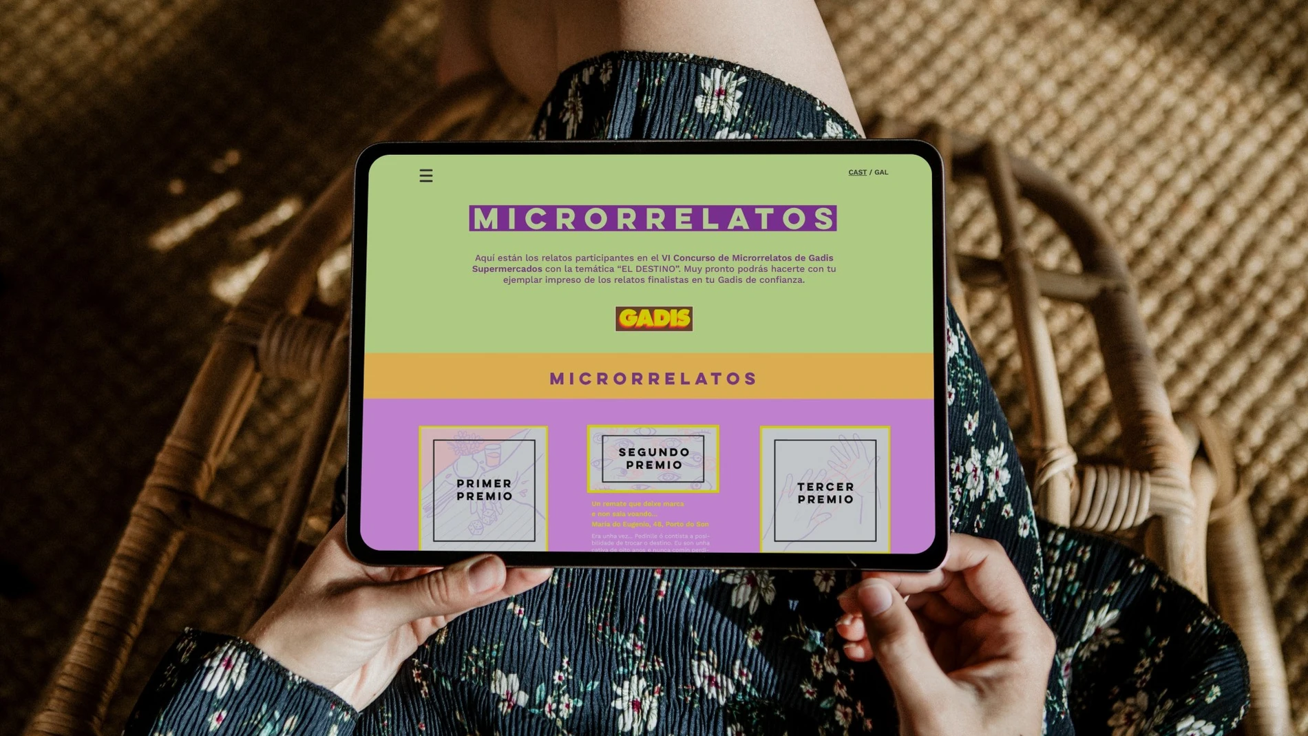 Concurso de micorrelatos de Gadis