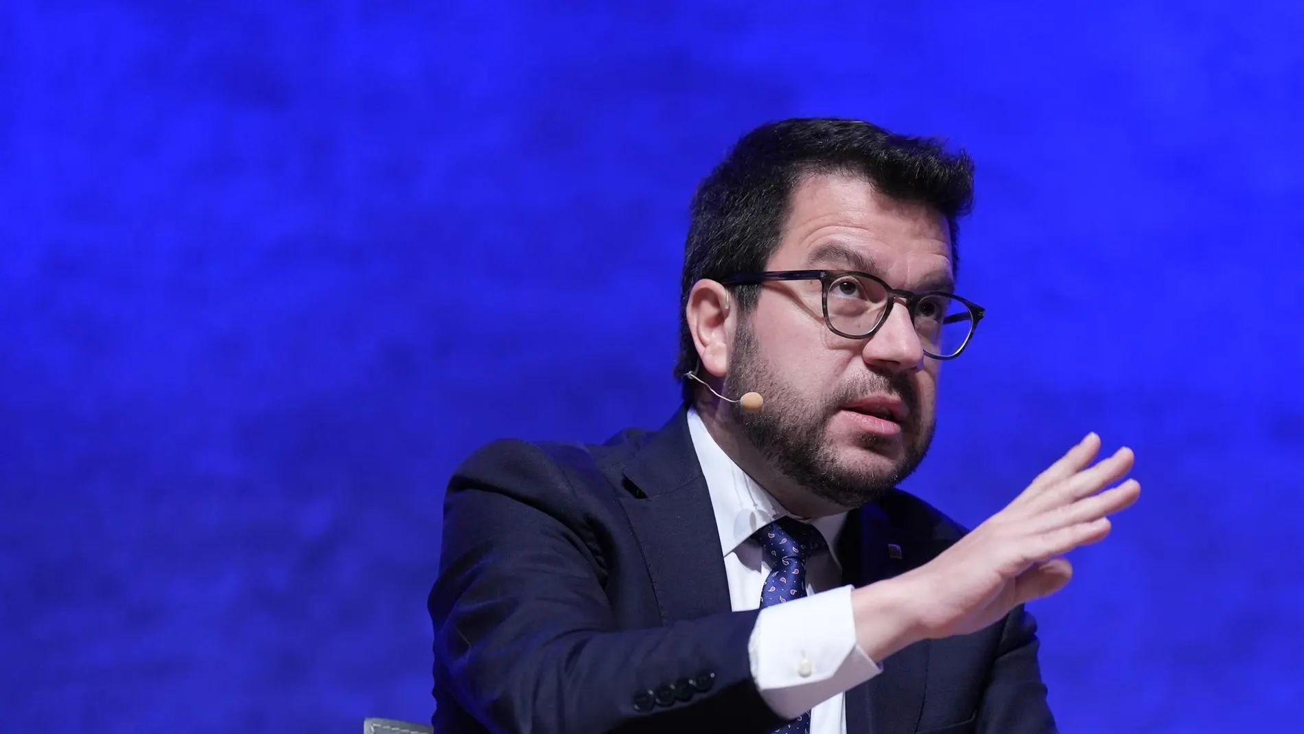 Diada.- El expresidente Pere Aragonès pide defender el catalán y seguir luchando para resolver el conflicto político
