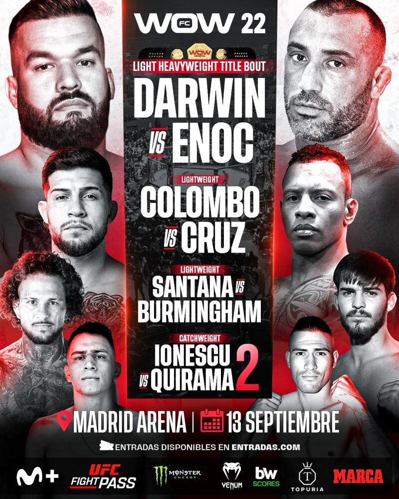Cartel oficial WOW 22