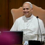 León XIV recibió a nuevos obispos en el Vaticano