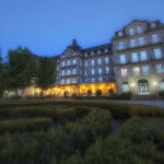 El antiguo Gran Hotel de la localidad. 