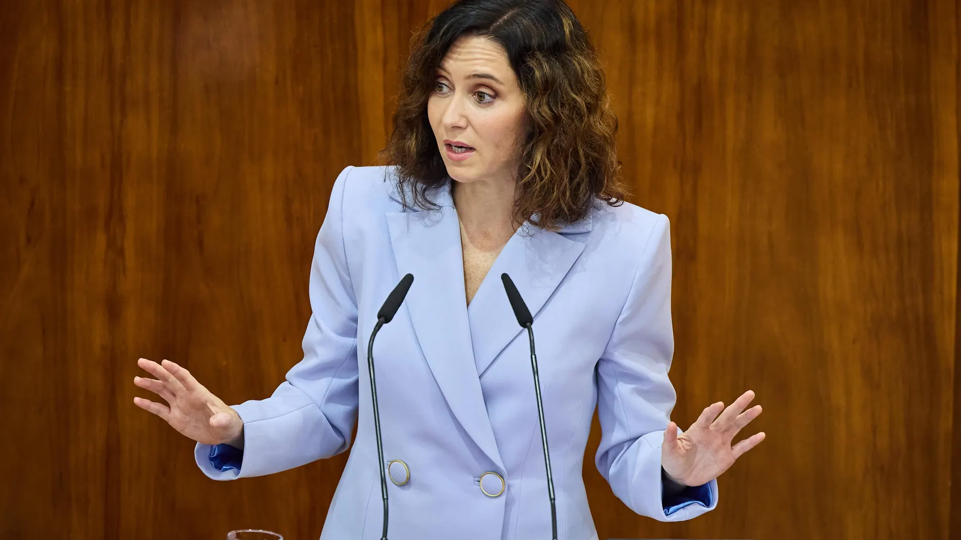 Isabel Díaz Ayuso, en el Debate del Estado de la Región