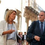 Los vicepresidentesCamarero y Gan Pampols informan de los acuerdos alcanzados en la reunión del pleno del Consell