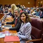 Díaz Ayuso en la Asamblea de Madrid