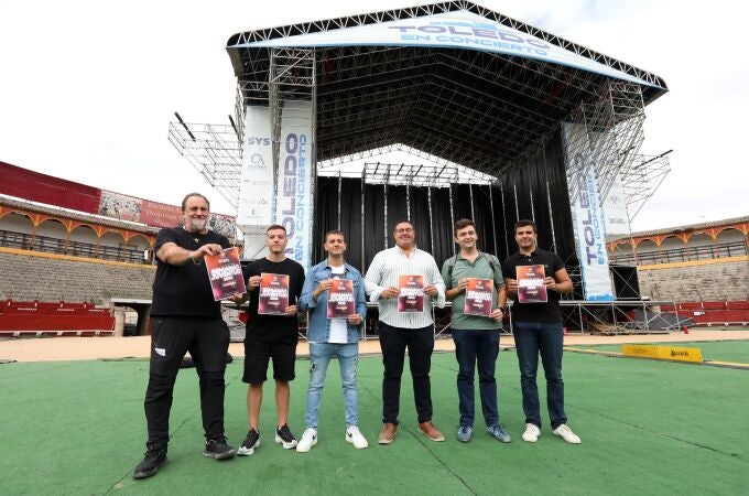Miembros del Ayuntamiento de Toledo presentando la Semana de la Juventud en Toledo