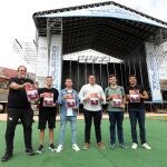 Miembros del Ayuntamiento de Toledo presentando la Semana de la Juventud en Toledo