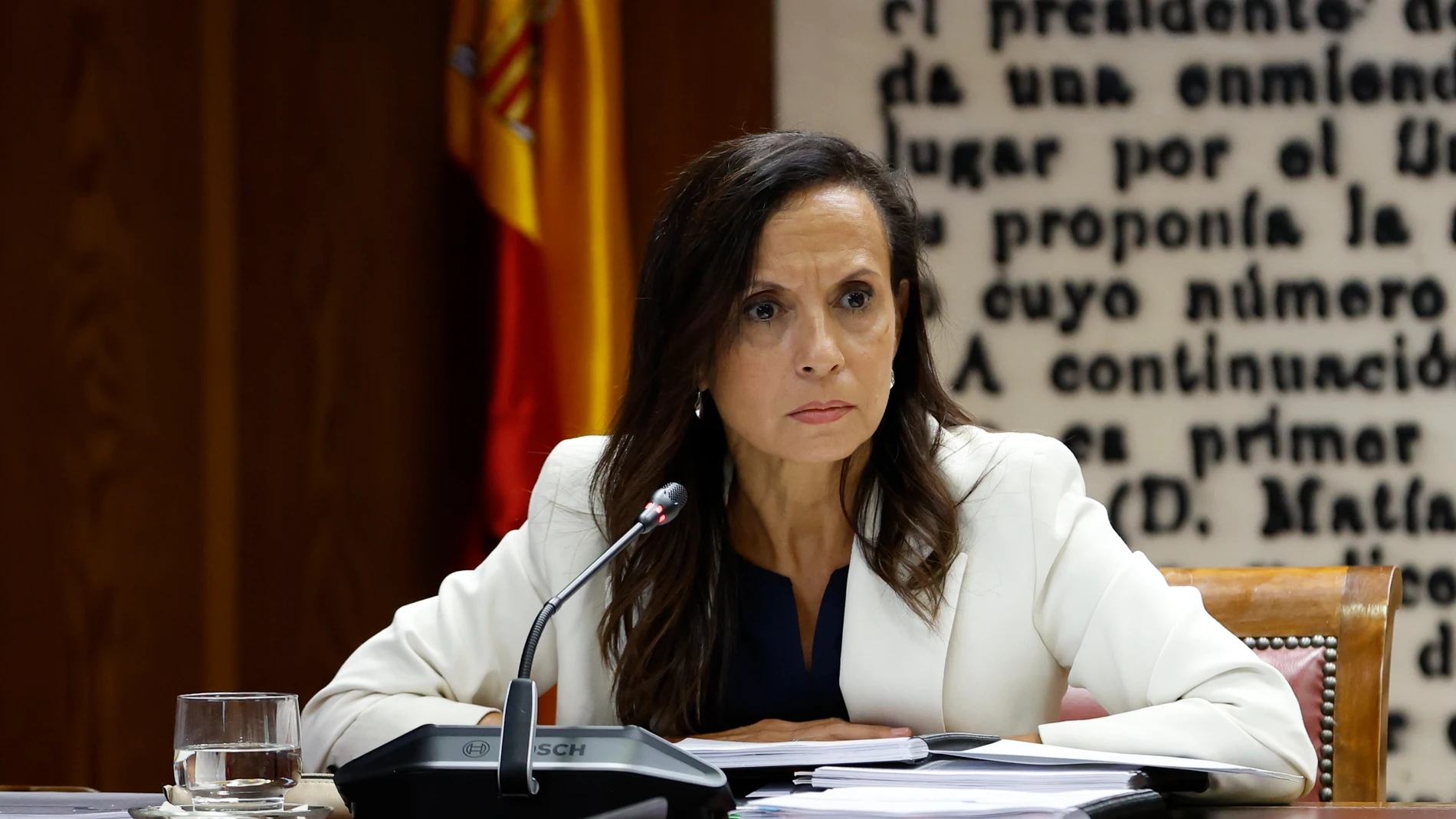 MADRID, 11/09/2025.- La presidenta de Redeia, Beatriz Corredor, comparece este jueves, a petición del PP, ante la comisión de Senado que estudia el apagón peninsular del pasado 28 de abril para que explique lo que pudo llevar a que la Península Ibérica quedara a oscuras durante horas y qué se ha hecho para que no vuelva a ocurrir. EFE/ J.J. Guillén