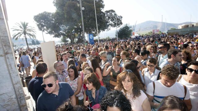 MURCIA.-Más de 2.700 opositores optan este domingo a un centenar de plazas de auxiliar administrativo en Ayuntamiento Cartagena