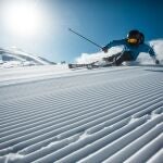 Imagen de un esquiador.