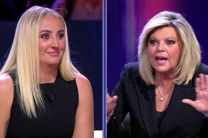 Rocío Flores y Terelu Campos protagonizaron un tenso cara a cara en el programa '¡De Viernes!'