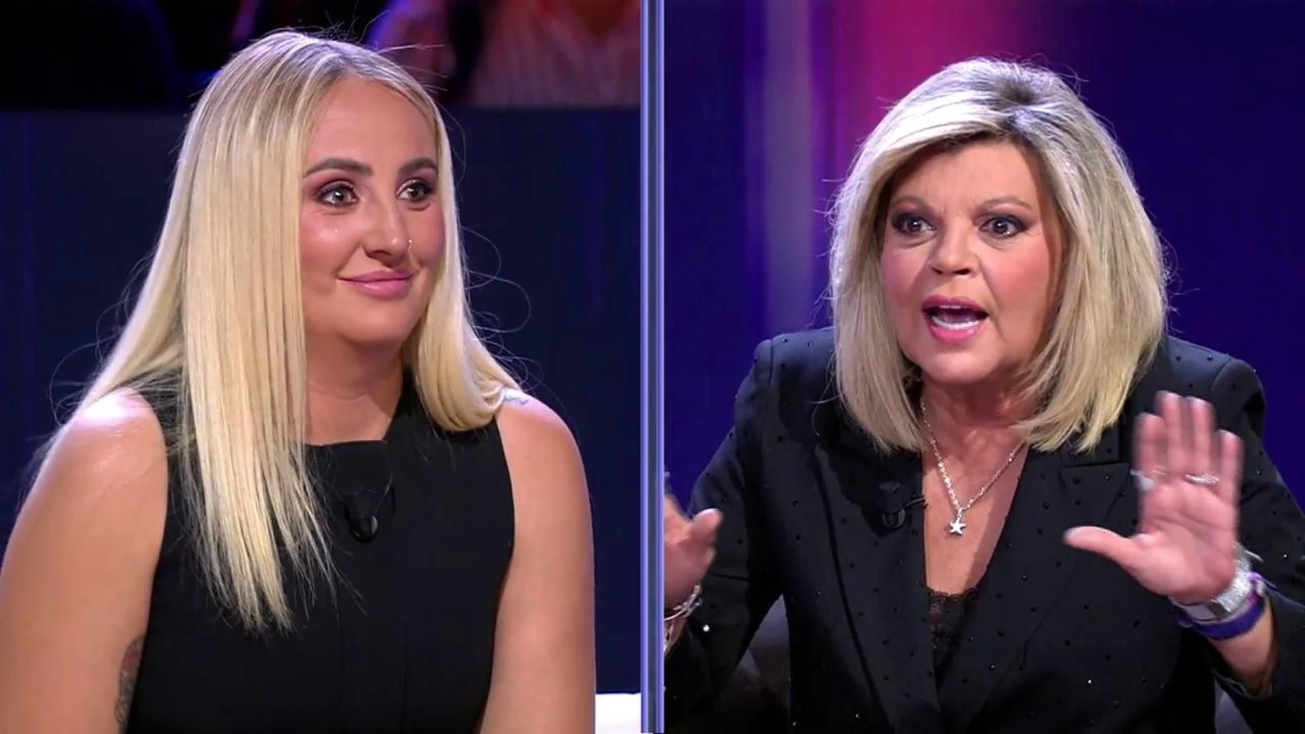 Rocío Flores y Terelu Campos protagonizaron un tenso cara a cara en el programa '¡De Viernes!'