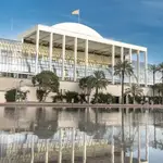 Valencia.- El Palau de la Música avanza en las obras de reforma y mejora de la entrada de personal