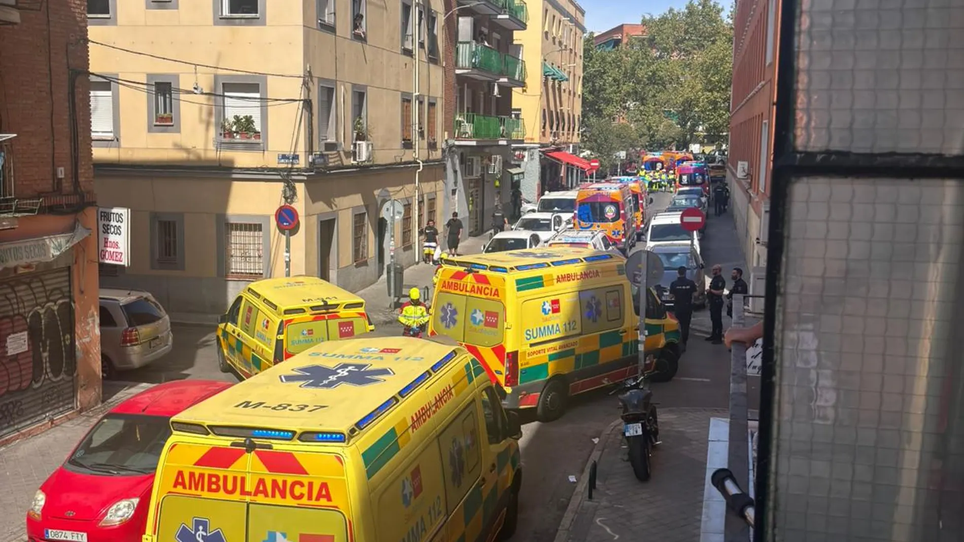 Imagen de la calle donde se ha producido el siniestro