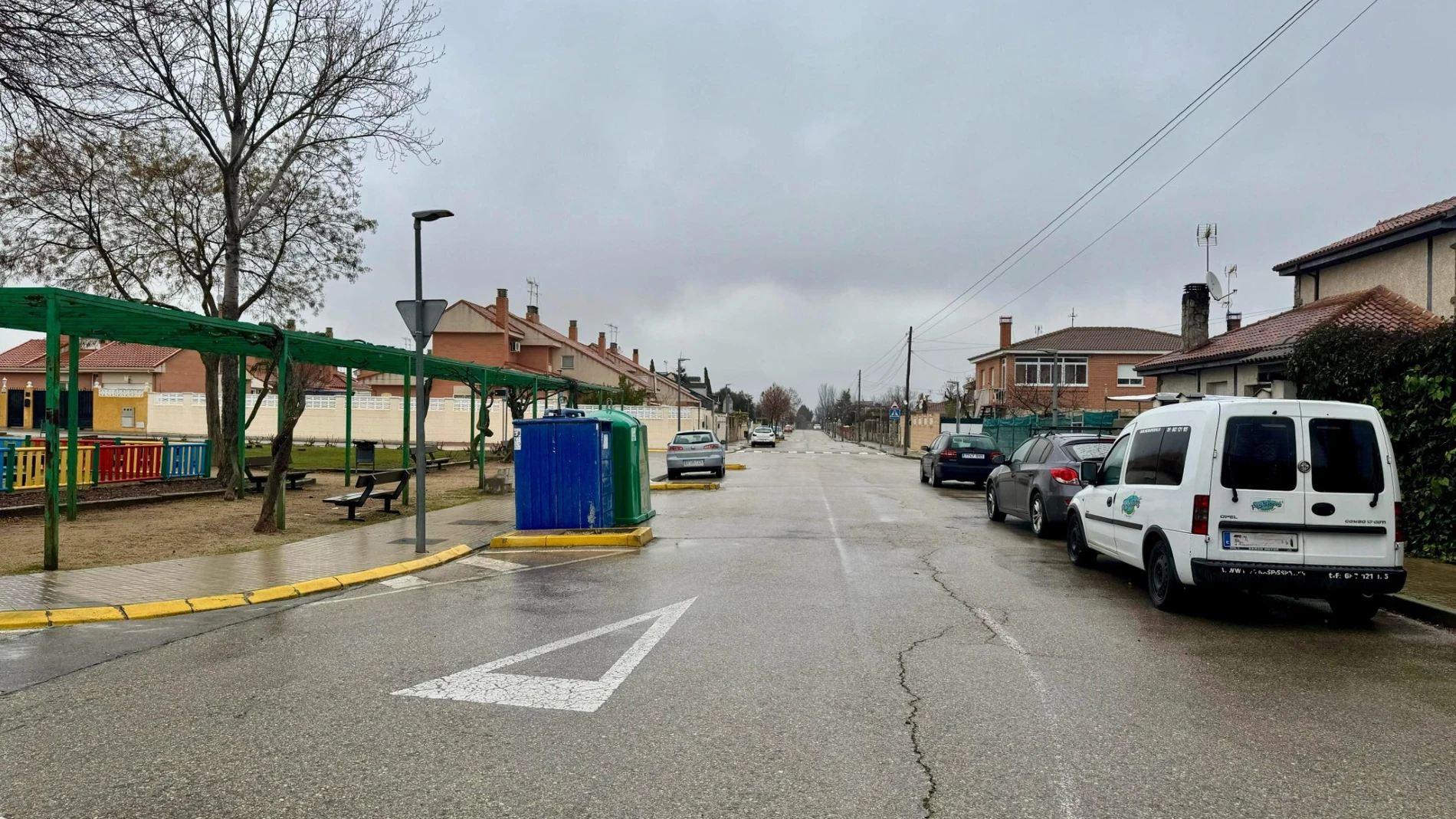 Una calle del municipio