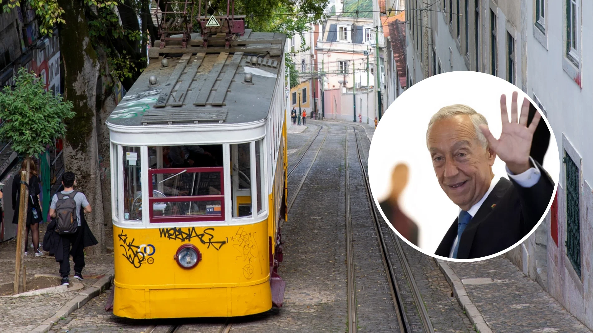 El Presidente de Portugal afirma que el accidente del funicular de Lisboa "no afectó negativamente al turismo"