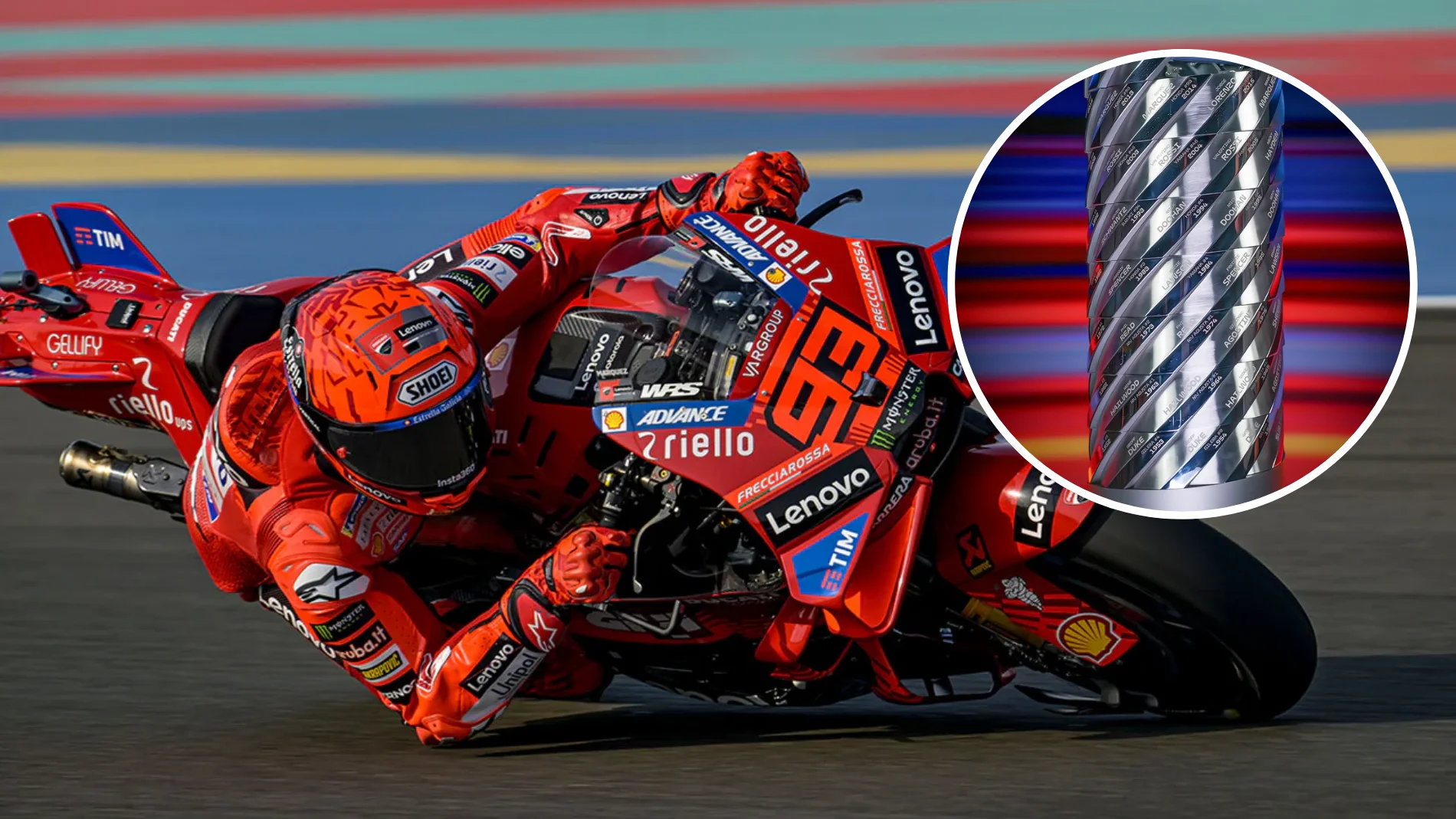 Mar Márquez perpetúa una clásica superstición deportiva con nuevo trofeo de MotoGP