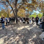 Un centenar de personas se reunieron el pasado viernes, 6 de septiembre, por el aniversario del atropello de Wisper